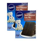 PILLSBURY DARK CHOCOLATE CAKE MIX 2X485 GMS @SPL OFFER