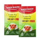 WAGH BAKRI ORIGINAL GREEN TEA 25'S 37.5 GMS 1 + 1 FREE