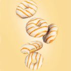 HEIDI CHEF WHITE DONUT WITH CARAMEL FILLING 70 GMS 1'S