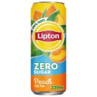 LIPTON ICED TEA ZERO SUGAR PEACH 320 ML