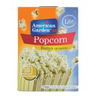 AMERICAN GARDEN BUTTER LITE 94 % FAT FREE POPCORN 240 GMS