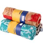 ARMAR FLEEZE DOUBLE BLANKET 190X220 ASSORTED 1'S