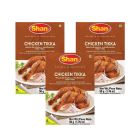 SHAN SPICE CHICKEN TIKKA 3X50 GMS