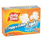 JOLLY TIME CRISPY 'N WHITE LIGHT MICROWAVE POPCORN 255 GMS