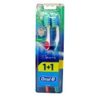 ORAL B MAX CLEAN INDICATOR T/B 40MED. 2S