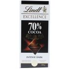 LINDT EXCELLENCE DARK CHOCOLATE 70% COCOA 100 GMS