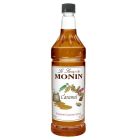 MONIN CARAMEL SYRUP GLASS BOTTLE 1 LTR