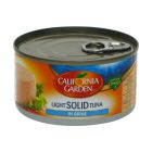 CALIFORNIA GARDEN LIGHT TUNA IN WATER AND SALT 185 GMS