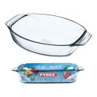 PYREX OVAL ROSTER 35 X 24 CM 3.0L