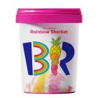 BASKIN ROBBIN ICE CREAM RAINBOW SHERBET 1 LTR