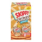 SKIPPY NATURAL CREAMY PEANUT BUTTER SPREAD 8 PCH 9.2 OZ