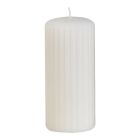 GIES GROOVED PILLAR WHITE 130X58 MM