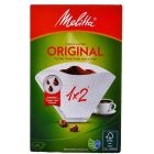 MELITTA COFFE FILTERS 1X2 WHITE 40'S