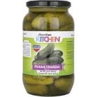 AMERICAN KITCHEN WHOLE GHERKINS DILL 34 OZ