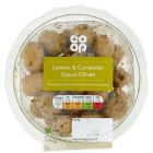 COOP LEMON AND GREEN CORIANDER OLIVES 150 GMS