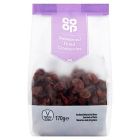 COOP SWEETENED CRANBERRIES 170 GMS