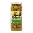 COOP PITTED GREEN OLIVES 330 GMS