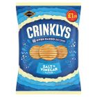 JACOBS CRINKLYS SALT AND VINEGAR 90 GMS