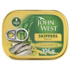 JOHN WEST SKIPPERS IN SUNFLOWR OIL 106 GMS