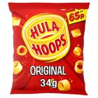 HULA HOOPS ORIGINAL CRISPS 34 GMS