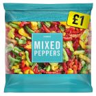 ICELAND READY SLICED MIXED PEPPERS 650 GMS