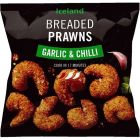 ICELAND GARLIC & CHILLI BREADED PRWNS 290 GMS