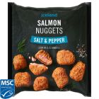 ICELAND SALT & PEPPER SALMON NUGGETS 280 GMS