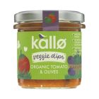 KALLO ORGANIC TOMATO OLIVE DIP 135 GMS