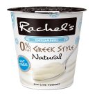 RACHEL`S ORGANIC GREEK STYLE FAT FREE NATURAL YOGURT 450 GMS