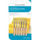 KITCHEN CRAFT CORN ON COB HOLDER SET 6'S