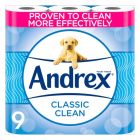 ANDREX CLASSIC CLEAN 9 ROLLS