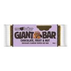 GIANT BAR CHOCOLATE WITH FRUIT AND NUT FLAVOUR TOPPED OAT BAR 100 GMS