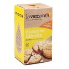 LOVE MORE DIGESTIVES CRUNCHY FREE GLUTEN AND WHEAT AND MILK 200 GMS