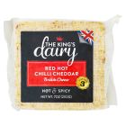 THE KING'S DAIRY RED HOT CHILLI CHEDDAR 200 GMS