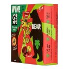 BEAR XTREME FRUIT YOYOS SUPER SOUR APPLE & STRAWBERRY 100 GMS