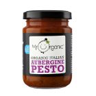 MR ORGANIC AUBERGINE PESTO NO ADD SUGAR 130 GMS