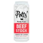 POTTS BEEF STOCK IN A CAN 500 ML