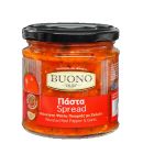 BUONO SPREAD ROASTED RED PEPPERS AND GARLIC 200 GMS