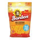 BORDEN MILD CHEDDAR FINELY SHREDDED 8 OZ