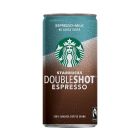 STARBUCKS DOUBLE SHOT NO ADDED SUGAR 200 ML