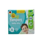 PAMPERS DIAPERS MEGA BOX S6 72S