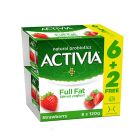 AL SAFI ACTIVIA FRUIT YOGHURT ASSORTED 8X120 GMS