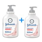 JOHNSON A/B ALMOND BLOSSOM HAND WASH 500ML+300 ML FREE