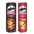 PRINGLES MIX ORIGINAL + HOT&SPICY 2X165 GMS 25% OFF
