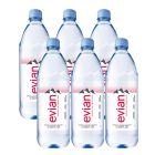 EVIAN NATURAL MINERAL WATER 1 LTR 5+1 FREE