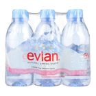 EVIAN NATURAL MINERAL WATER 330 ML 5+1 FREE