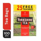 TAYLORS YORKSHIRE TEA BAGS 100'S + 25'S EXTRA