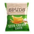 SPUDS POTATO CHIPS SOUR CREAM ONION 40 GMS