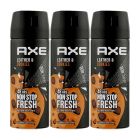 AXE LEATHER & COOKIES DEO SPRAY 150 ML 2+1 FREE