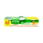 ACTIVIA GREEK STYLE PEACH AND CEREAL 150GMS 2+1 FRE